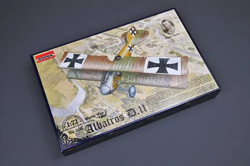Vista 2 de Roden Albatros D.II - Kit de modelo de avión de combate alemán