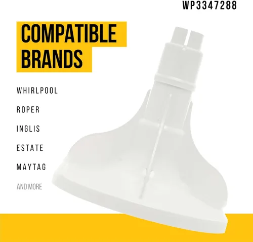 Vista 2 de PartsBroz WP3347288 Base de agitador – Compatible con lavadora Whirlpool Roper Inglis Estate – Reemplaza AP6008022 3347288 3348245 3352107 519233