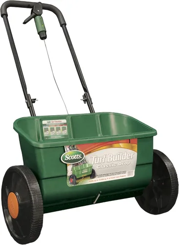 Vista 12 de Scotts Turf Builder EdgeGuard DLX Broadcast Spreader - Esparcidor de transmisión (paquete de 3)