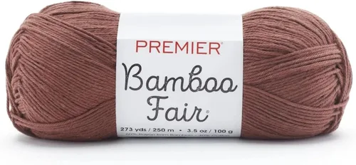 Vista 14 de Premier Yarns Bamboo Fair, marfil, peso ligero, 3.5 onzas, 273 yardas