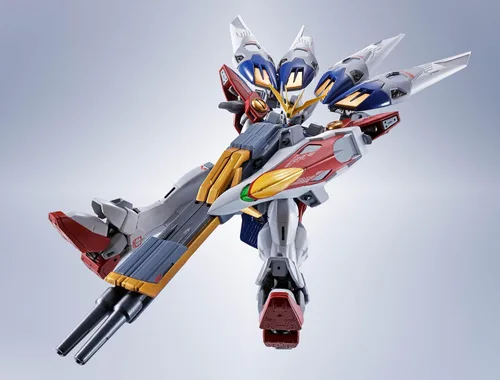 Vista 7 de TAMASHII NATIONS - Nuevo informe móvil Gundam Wing - Wing Gundam Zero, Bandai Spirits Metal Robot Spirits Coleccionable Gundam Universe New Mobile