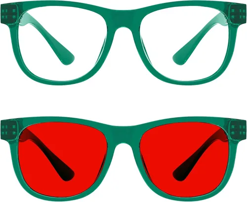 Vista 64 de Eyekepper Gafas de luz azul para hombre y mujer, paquete de 6 lentes Pilot Paquete de 6 color mezclado