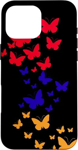 Vista 19 de iPhone 13 Pro Max Armenia bandera mariposas en Armenia artsakh mariposa caso