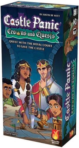 Vista 8 de The Wizard's Tower Castle Panic Expansion Juego de mesa para adultos y familia. Juego de mesa cooperativo. A partir de 8 años. Para 1 a 6 jugadores