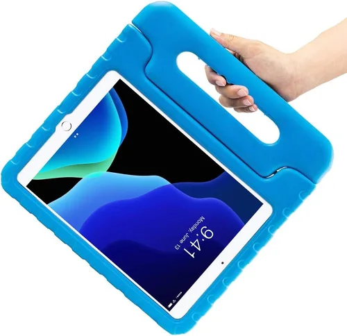 Vista 6 de i-Blason Kido - Funda para iPad de 8ª/7ª generación, iPad 10.2 2020/2019, ligera, súper protectora, a prueba de golpes, con soporte convertible Azul