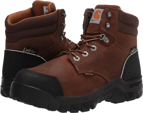 Vista 7 de Carhartt Cmf6720 impermeable Met Guard 6" Comp Toe Boot Industrial para hombre