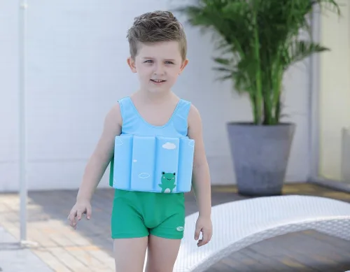 Vista 2 de SKY-ST - Traje de baño flotador de una pieza para niños