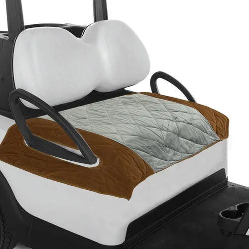 Vista 11 de Fundas de asiento para carrito de golf, funda de asiento EZGO, manta de asiento de carrito de golf resistente, fundas de cojín impermeables