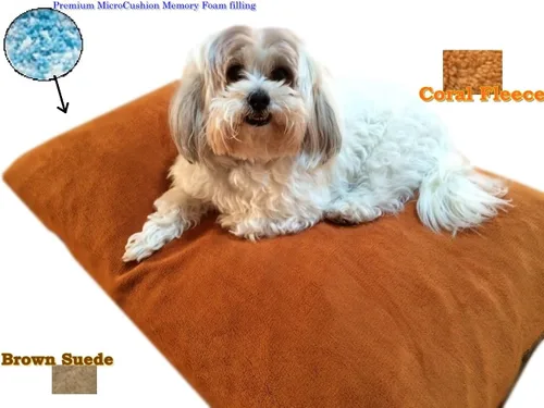 Vista 12 de Durable Comfort - Cama de espuma viscoelástica para perros con forro impermeable y funda externa para perros S, M, L, juego completo
