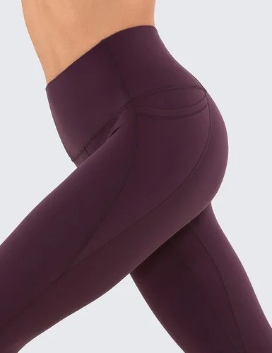 Vista 3 de CRZ YOGA Butterluxe - Leggings de entrenamiento para mujer de 25 pulgadas, cintura alta, pantalones de yoga con bolsillos, suaves como la mantequilla