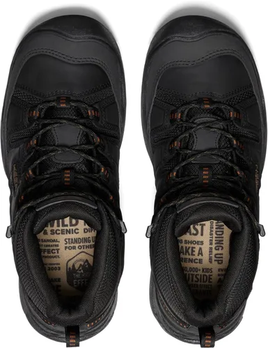 Vista 5 de KEEN Botas de senderismo Circadia de altura media cómodas e impermeables para hombre.