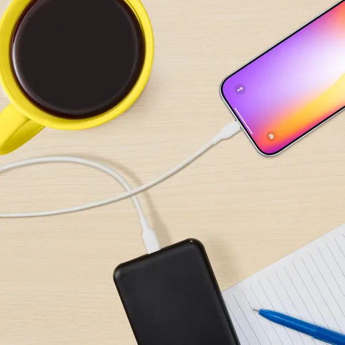 Vista 12 de Insignia Cable trenzado USB-C a USB-C (5 pies, morado claro)