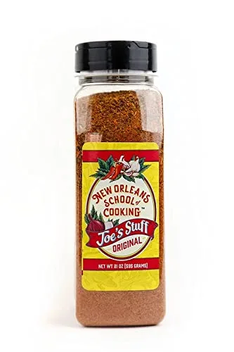 Vista 3 de Joe's Stuff Original Blend Seasoning From New Orleans School of Cooking (4.5 onzas)