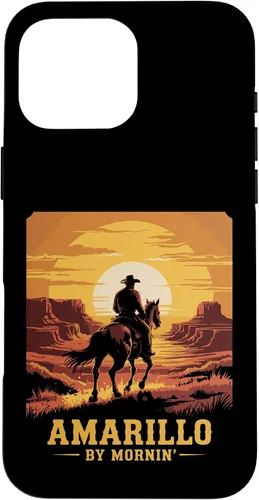 Vista 19 de Amarillo by Mornin Folk Style Western Country Music Case for iPhone 17