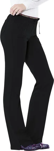 Vista 4 de HeartSoul Break on Through - Conjunto de ropa quirúrgica con cuello en V 20710 y pantalón con cordón 20110