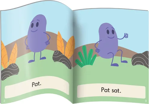 Vista 3 de Junior Learning Lectores decodificables The Pods - Sonidos de letras de fase 2: la ciencia de la lectura, textos fáciles decodificables, lectores