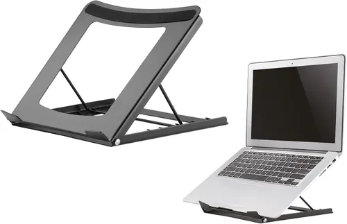 Vista 2 de Newstar NSLS075BLACK - Soporte elevado para portátil (aluminio), color negro