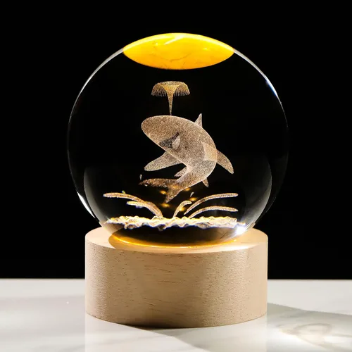 Vista 7 de Regalos de Bola de Cristal 3D de Trébol para Mujeres y Hombres - Estatua de Trébol Pisapapeles Cumpleaños Regalos Irlandeses para Mejor Amiga Hija