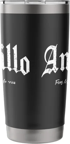 Vista 4 de Amarillo Gothic Design Stainless Steel Insulated Tumbler