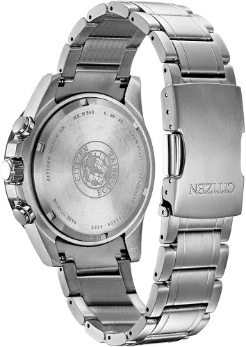 Vista 3 de Citizen Mens Eco-Drive Sport Casual Brycen Chronograph Super Titanium