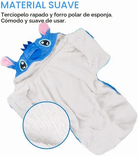 Vista 8 de Disfraz para Perro, Sudadera con Capucha para Perro Gimilife, Disfraz de Halloween para Perros Pijama de Navidad para Mascotas, Abrigo para Mascotas
