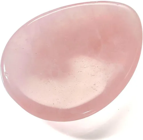 Vista 5 de CrystalTears 4 PCS Piedra de Preocupación para el Pulgar - Amatista Cuarzo Rosa Lapislázuli Ojo de Tigre Cristal Curativo Piedra de Palma de Bolsillo
