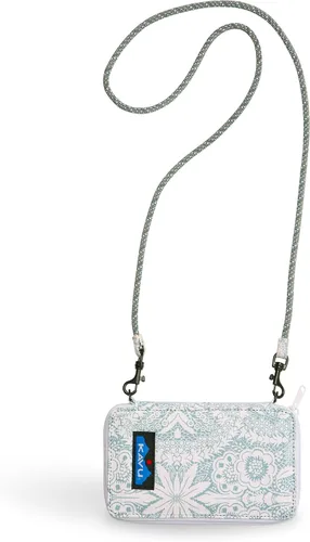 Vista 16 de KAVU Go Time Cartera Cruzada Plegable Bi-Fold con Correa de Cuerda Teñido anudado de playa
