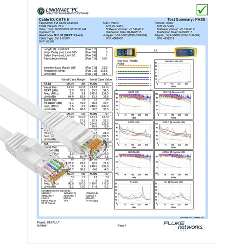 Vista 7 de Cable Ethernet CAT6 de 2 pies de alta velocidad plano de 500 MHz ancho de banda velocidad de transmisión 10 Gbps, más rápido que Cat 5e/CAT5.