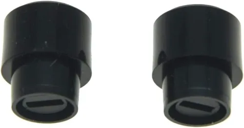 Vista 3 de KAISH Paquete de 2 pomos de interruptor de barril negro con punta de interruptor selector de 3 vías o 4 vías para USA Tele/Telecaster