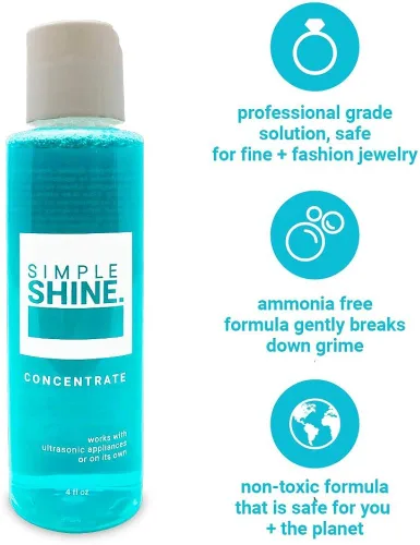 Vista 4 de Simple Shine. Gentle Jewelry Cleaner Concentrate