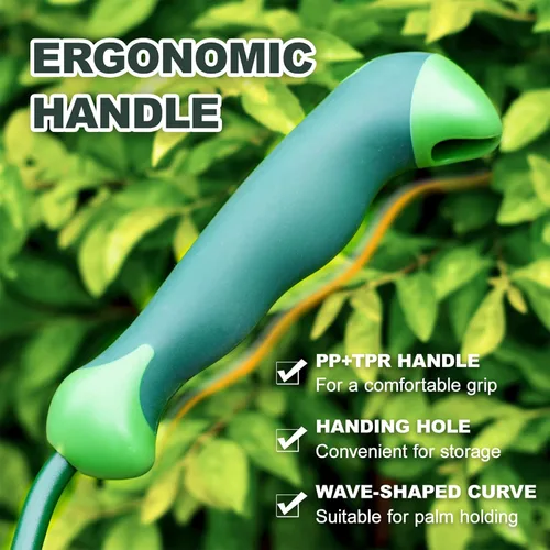 Vista 5 de Desbrozadora de grietas, extractor de malas hierbas en forma de L de 11 pulgadas con mango de goma ergonómico, herramienta de deshierbe de grietas