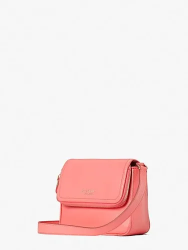 Vista 3 de Kate Spade New York Bandolera grande con solapa para correr, Melocotón Melba