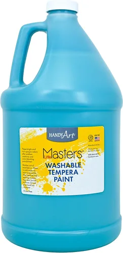 Vista 43 de Handy Art Little Masters - Pintura lavable, 16 onzas, color negro Bright & Mixable, High Opacity, Washable Colors for Classroom, Students, Kids