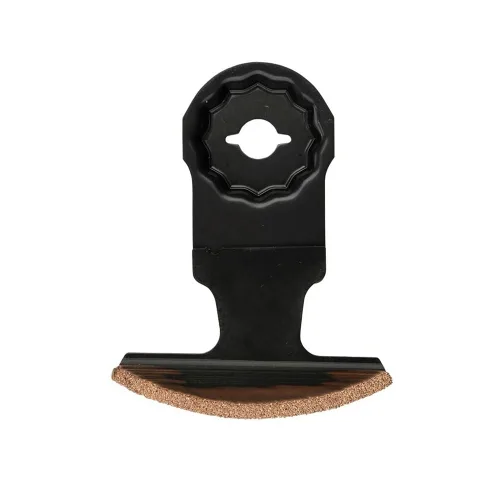 Vista 2 de Makita E-08595 StarlockMax® Multiherramienta oscilante de metal duro de 2-3/4" con carburo de tungsteno 50 Grit Grout y hoja de sierra segmentada