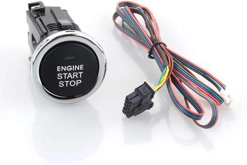 Vista 9 de EASYGUARD EC002-LB-NS Sistema de alarma de coche con código variable, entrada sin llave pasiva, botón de arranque/parada táctil, alarma