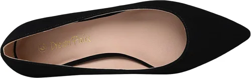 Vista 4 de DREAM PAIRS Zapatos de tacón grueso de bloque bajo para mujer