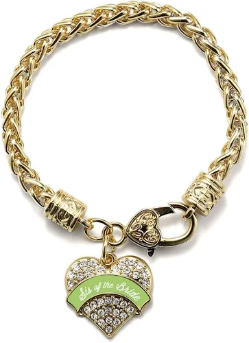 Vista 47 de Inspired Silver - Pulsera de plata con dije de corazón pavé con circonitas cúbicas