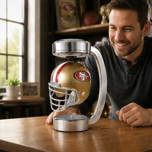 Vista 6 de Mini casco Hover con licencia oficial de la NFL