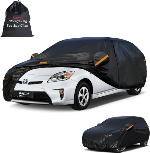 Vista 29 de Kayme Funda impermeable para automóvil deportivo para todo tipo de clima. Consulta la tabla de tallas del vehículo para un ajuste preciso. Cubierta
