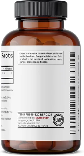 Vista 7 de Futurebiotics Raíz de remolacha extra fuerte, sin OMG, 120 tabletas vegetarianas
