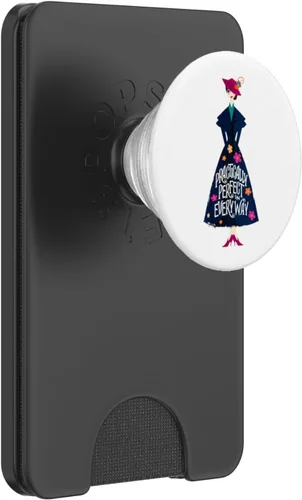 Vista 8 de Disney Mary Poppins Devuelve prácticamente perfecto en todos los sentidos PopSockets PopGrip: agarre intercambiable para teléfonos y tabletas