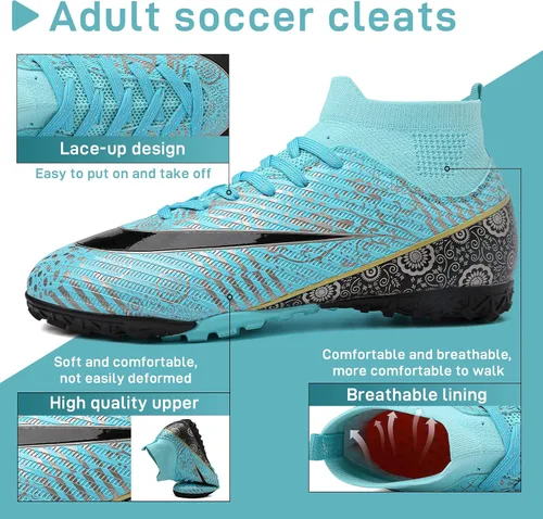 Vista 6 de GRESKY - Zapatos de fútbol para hombre AGTF