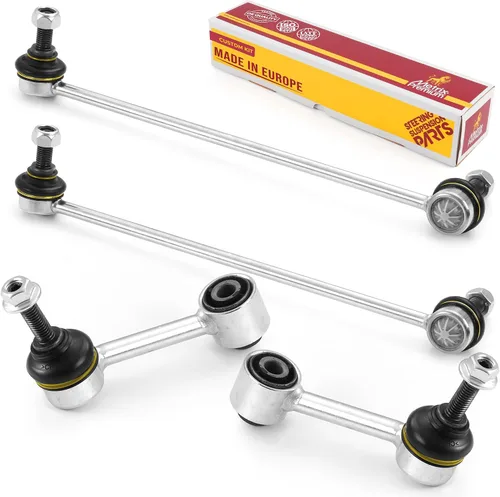 Vista 142 de Metrix Premium Chassis Parts - Kit de 4 piezas de barra estabilizadora delantera y trasera con enlace de extremo de barra estabilizadora para Ford