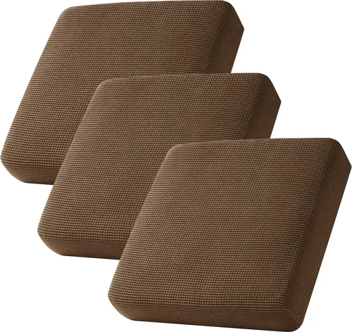 Vista 116 de CHUN YI - Funda elástica para cojín de sofá mediano, funda de asiento de sofá para mascotas, adecuada para sillón y sofá biplaza con tela lavable