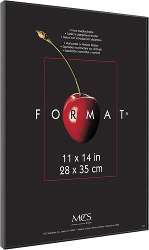 Vista 4 de MCS Marco de formato Room Essentials - 8.5x11' (negro)