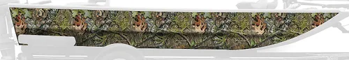 Vista 7 de Mossy Oak Graphics Kit de envoltura de camuflaje Blaze para barco - Vinilo de fácil instalación con acabado mate - Kit de 18" x 12