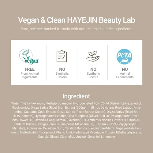 Vista 8 de HAYEJIN RiceFila - Tónico de leche para piel de vidrio, tóner facial hidratante de arroz coreano 2 en 1 con niacinamida, 8 ácidos hialurónicos y 6