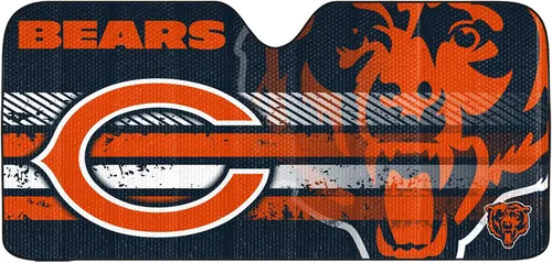 Vista 29 de Fanmats Parasol Solar Automático para Parabrisas de la NFL, Protector Solar Visera Solar Acordeón Tri-plegable para Almacenamiento 59" x 29.5
