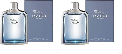 Vista 5 de Jaguar Classic Blue by Jaguar - Eau de Toilette en espray para hombre, 3.4 onzas