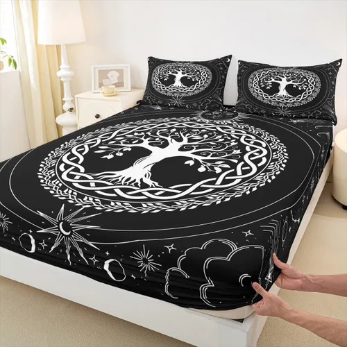 Vista 36 de Juego de ropa de cama con estampado de leopardo, tamaño individual, juego de cama de guepardo africano para decoración de dormitorio
